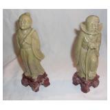 Vintage Chinese soapstone carvings.