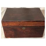 1910's Oak Sargent cigar chest.