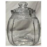 Early 1900's tobacco humidor jar.