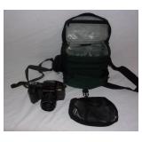 Vintage Pentax 35 mm camera.