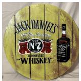Wooden Jack Daniels bar sign.