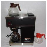 Bunn commercial coffee machine w/ 3 pots.