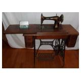 1930's Singer treadle sewing machine.