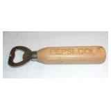 Vintage wooden Pepsi-Cola bottle opener.