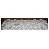 Large porcelain dish set.