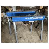 2 metal kobalt sawhorses
