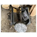 Tough built tool bags and hunting pad