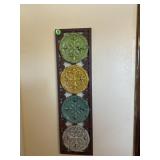 Metal wall decor 11x40ï¿½
