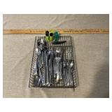 Stainless steel flatware