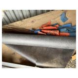 Landscape fabric and flags