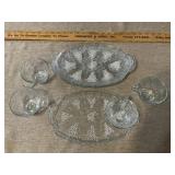 Anchor Hocking Grapw Serva-snack set of 4