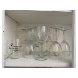 Wine glasses set of 11