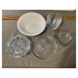 Miscellaneous glassware