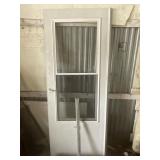 Metal storm door 32 inches