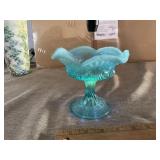 Possible uranium glass dish