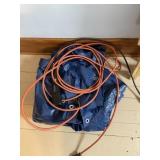 10ï¿½ x 20ï¿½ blue tarp power strip and extension