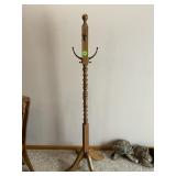 Hall tree coat rack