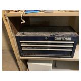 Craftsman toolbox 12 x 26 three drawer and tools