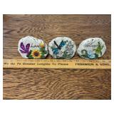 Decorative garden rocks