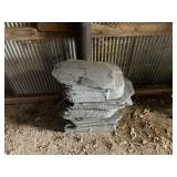 Plastic slate looking shingles