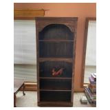6 foot lighted bookshelf