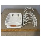Drying rack and pan organizers