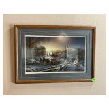 Terry Redlin The pleasures of winter