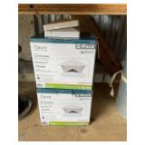 Post cap lights, one full light other box just