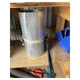 Galvanized trim coil and tree stand