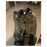 Wolf Mountain camo bib overalls