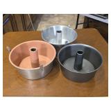Angle food pans 3ct
