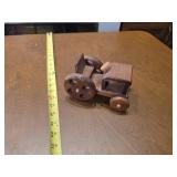 Wooden tractor