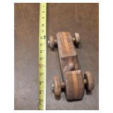 Wooden race car