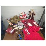 Christmas decorations musical snow globe