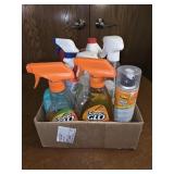 Orange glo and cleaning chemicals
