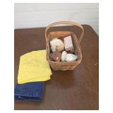 Bars of soap in longaberger basket