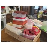 Storage containers Tupperware