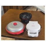 Sunbeam waffle iron rice cooker and microwave