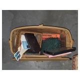 Basket of books and more