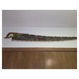 Hand painted saw