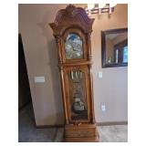Howard Miller Grandfather clock with keys and