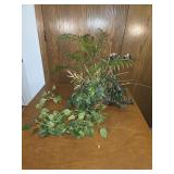 Hanging basket plant arrangement