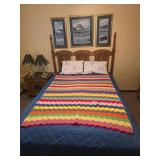 Crochet toddler size bed