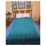 Crochet toddler size blanket