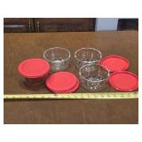 Pyrex 4 mini fridge storage