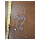 Silver plated necklaces