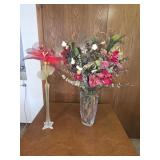 Vases & fake flowers