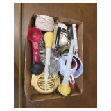 Kitchen utensils basters thermometer