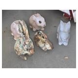 Rabbits concrete 5ct