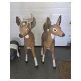 Deer concrete 2ct 34'tall